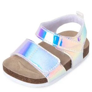 Children’s Place - Baby Girl Holographic Sandals